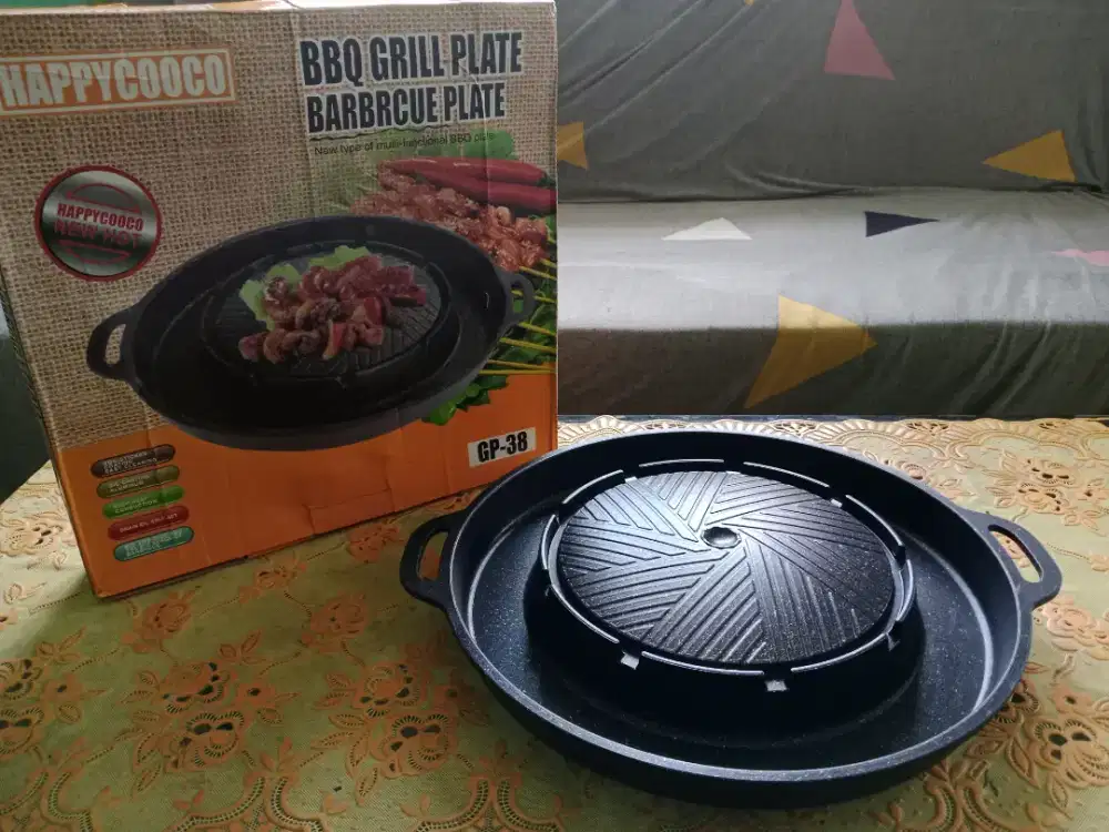 HAPPYCOOCO BBG GRILL PLATE 2 in 1