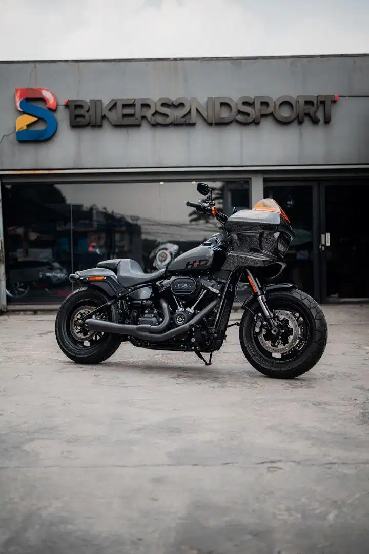 HARLEY DAVIDSON FATBOB MODIF z900 r6 monster
