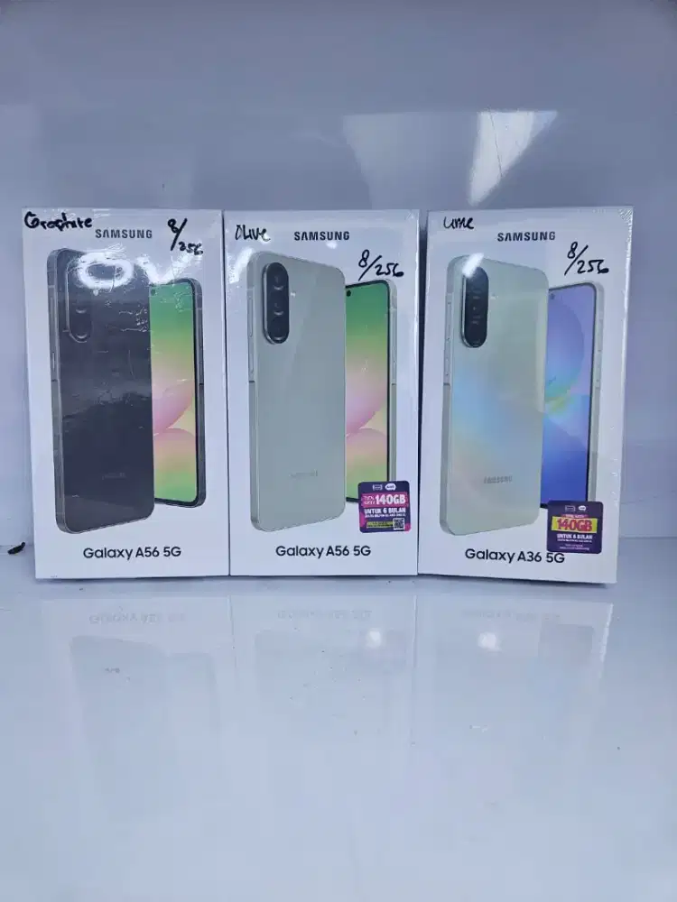 Samsung A56 8/256 Garansi resmi ready di alvajaya
