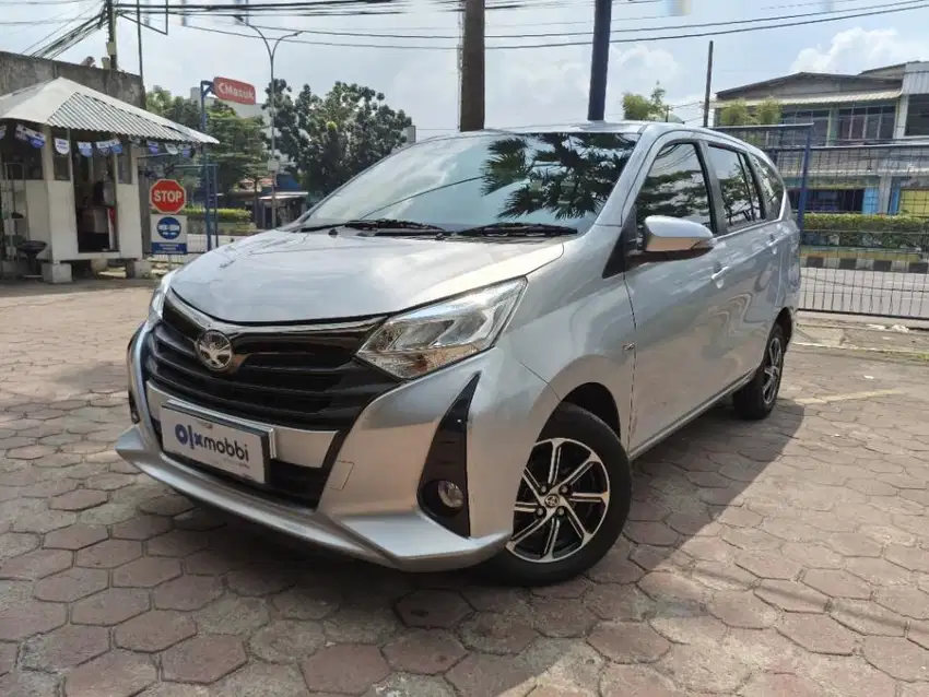 Pajak Panjang TDP 6JT Toyota Calya 1.2 G Bensin-AT 2021 Silver