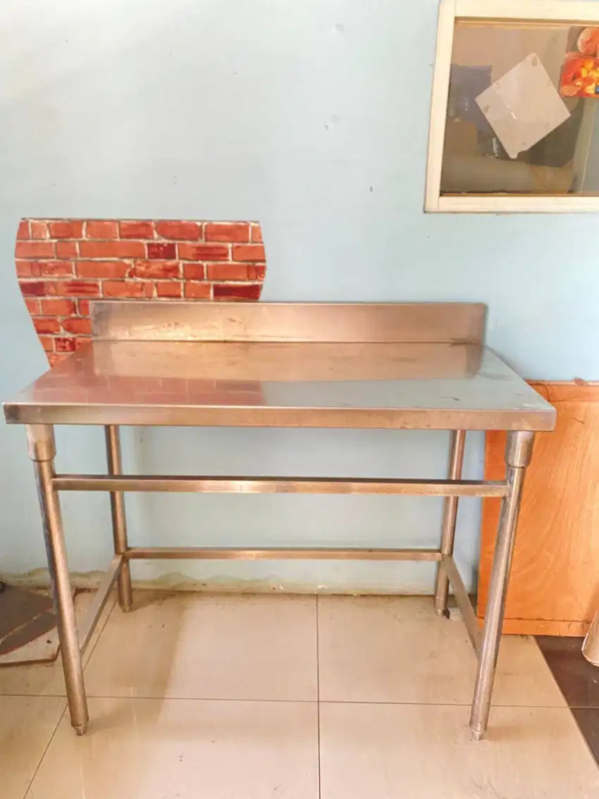 Dijual Meja Stainless Steel Bagus & Murah