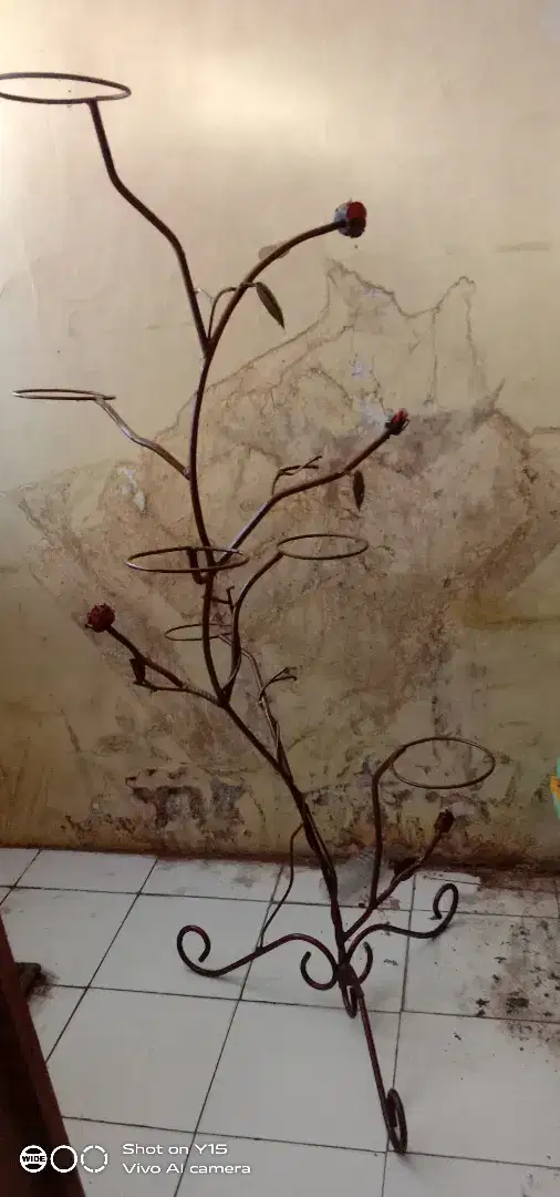 Dijual Pot besi tinggi 150 cm