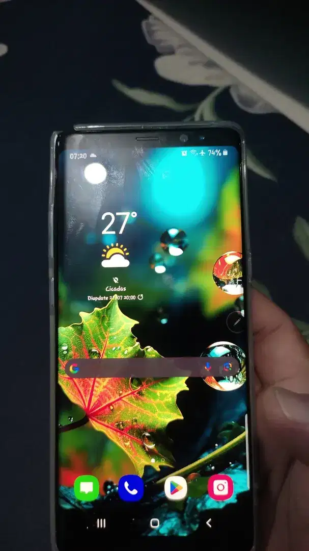samsung galaxy note 8 black 6/64 sein