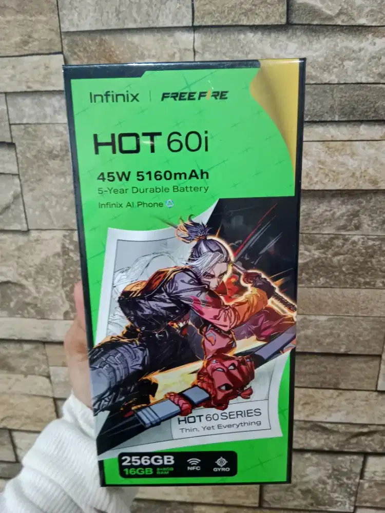 Infinix Hot 60i 8/256gb Garansi Resmi