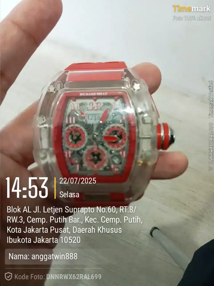 Jual Jam Rm 50 MC Laren