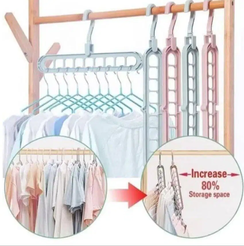 Wonder Hanger beli 1 dapat 5 hanger