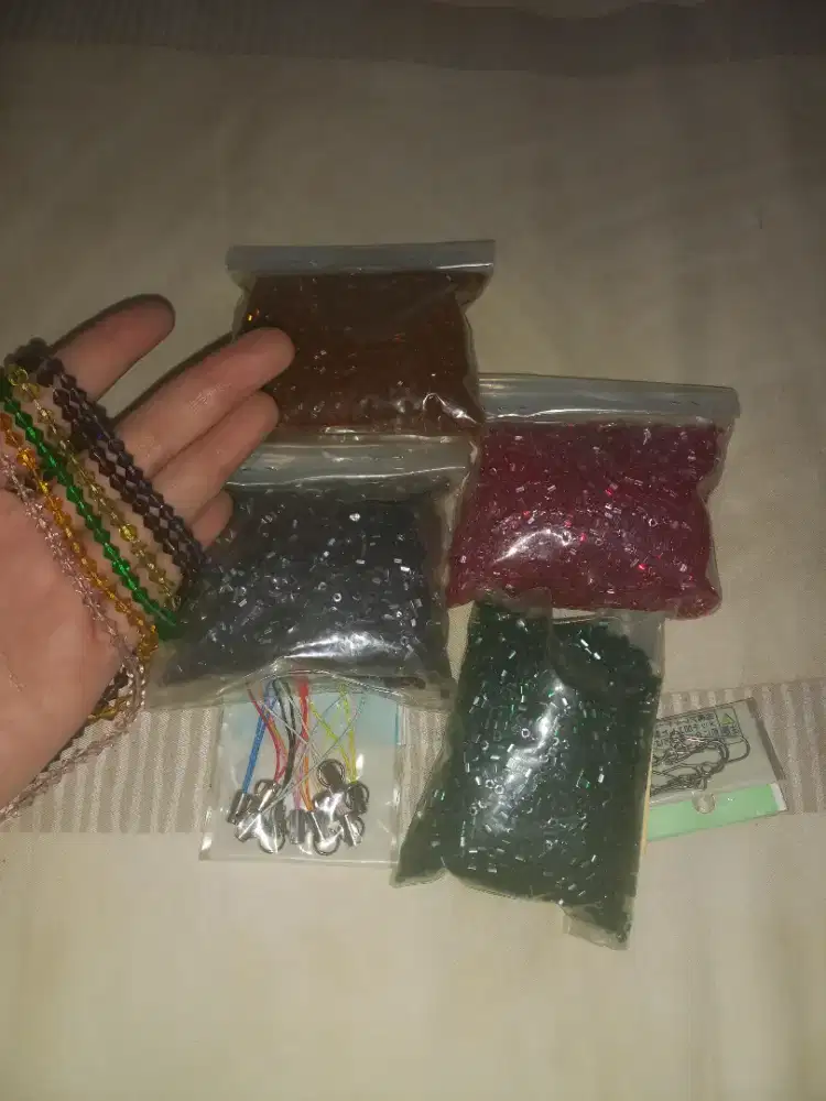 Beads/bead manik mote warna warni
