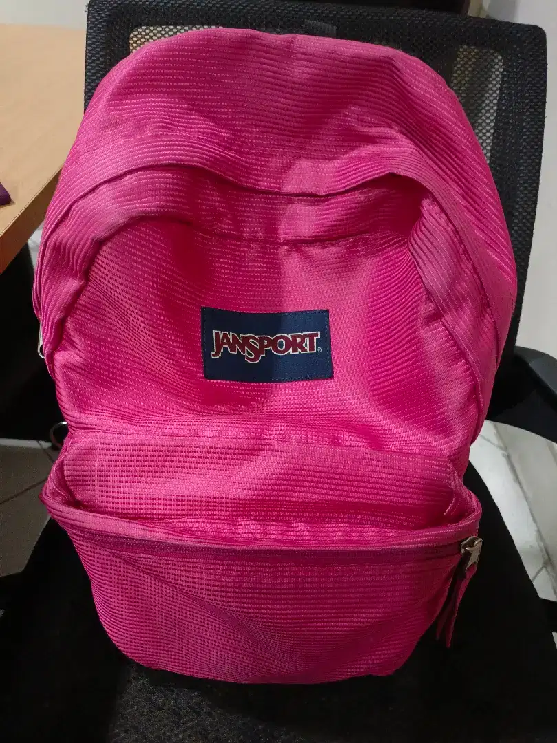 Tas Jansport Hyperbreak Beet Vertical Stripe Original 100%