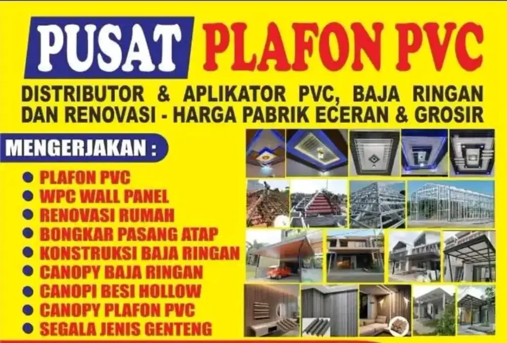 Plafon Pvc Berkualitas