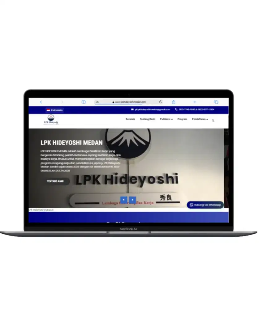 Website Premium Modern dan Terbaik Medan