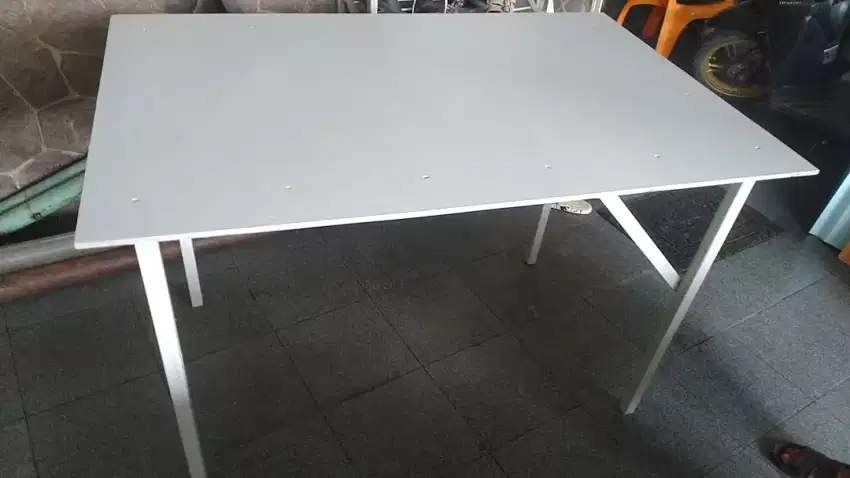 Jual meja lipat untuk buka tempat makan komplit