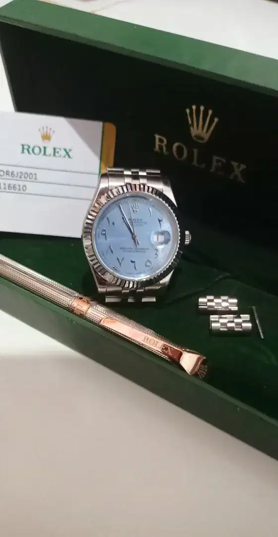 Rlx datejust arabic series blue