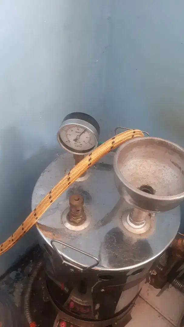 Dijual boiler 1 set ukuran 5 liter, second, kondisi prima