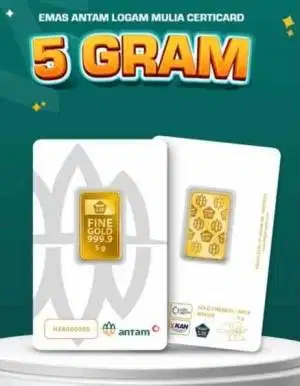 EMAS ANTAM 5GR JUAL HARGA MURAH SAJA