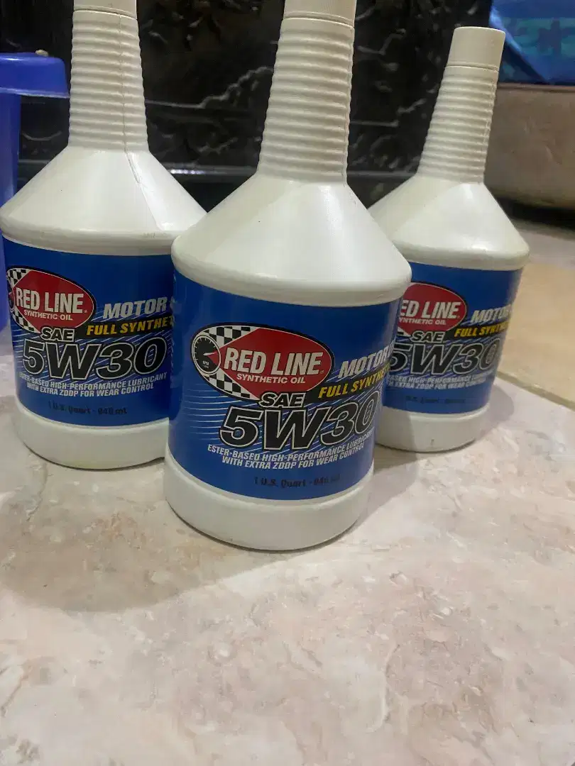Oli mobil Redline Synthetic 5w30 not castrol shell