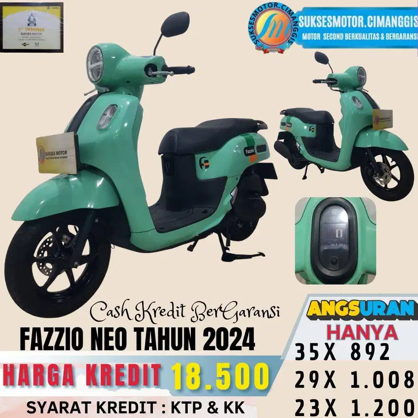 FAZZIO NEO TERMURAH BERGARANSI CASH/KREDIT PROMO KLIK PROFIL UNIT LAIN