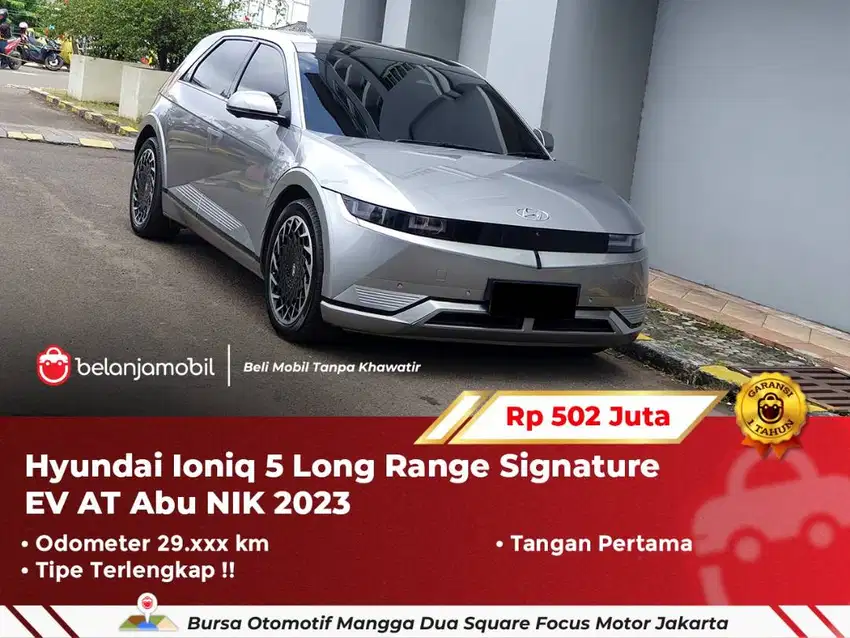[ WARRANTY ] Hyundai Ioniq 5 Long Range Signature EV AT Abu 2023/2024