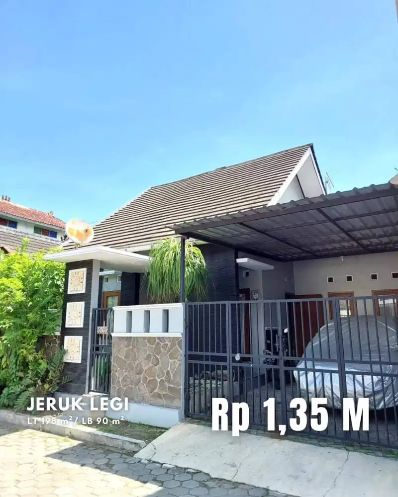 Dijual Rumah Strategis dan Luas dekat Jalan Gedongkuning