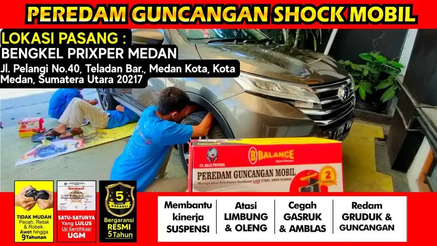 Kaki-Kaki Mobil AWET, EMPUK, BEBAS GRUDUK, Segera Psg BALANCE DAMPER