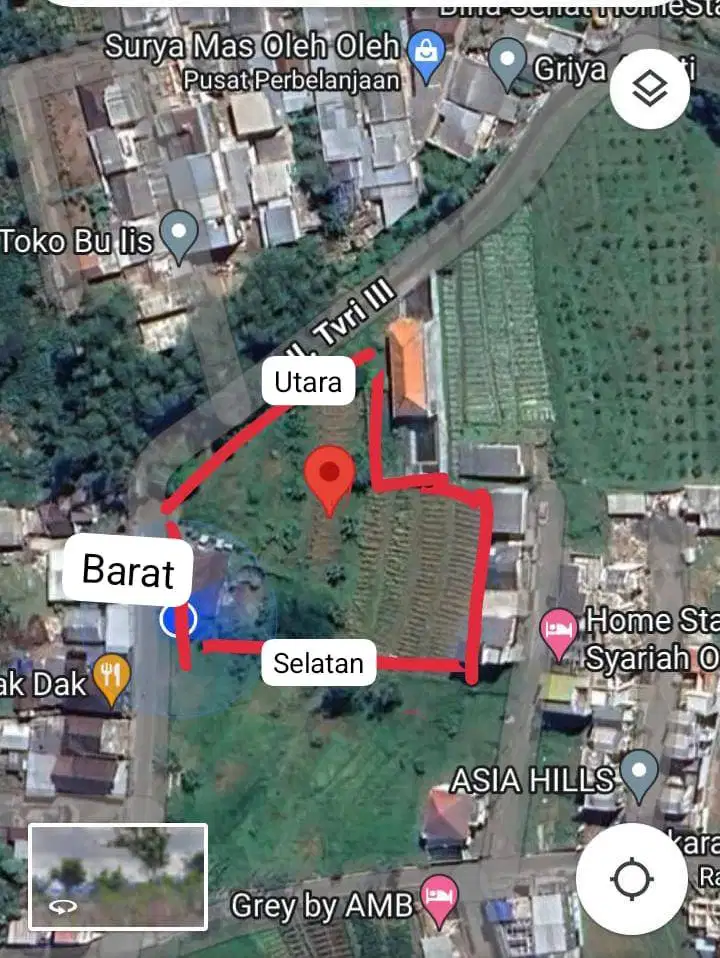 Dijual Tanah Oro-oro Ombo Batu Malang