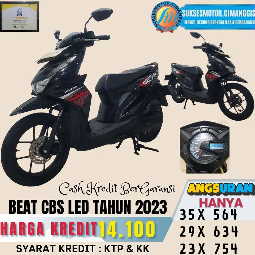 BEAT CBS TERMURAH BERGARANSI CASH/KREDI PROMO KLIK PROFIL UNIT LAINYA
