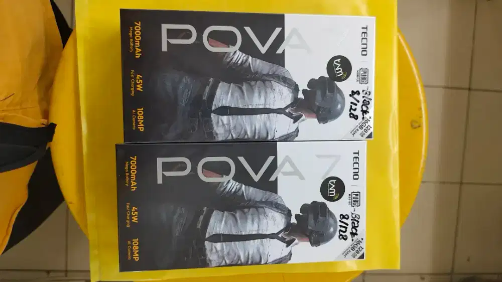 TECNO POVA 7 4G & 5G BARU