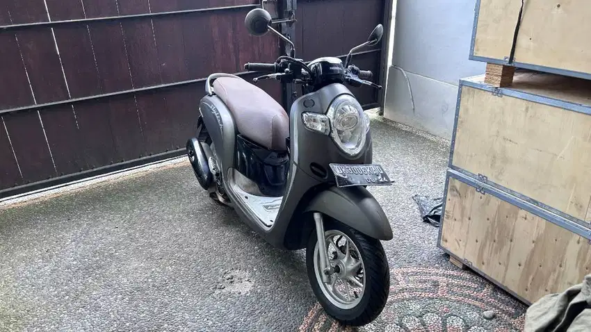 scoopy honda coklat hitam 2019 second tabanan canggu badung denpasar