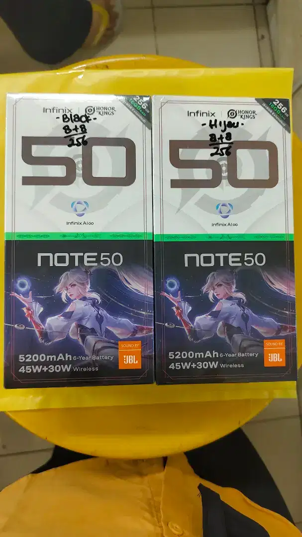 INFINIX NOTE 50 8/256 BARU