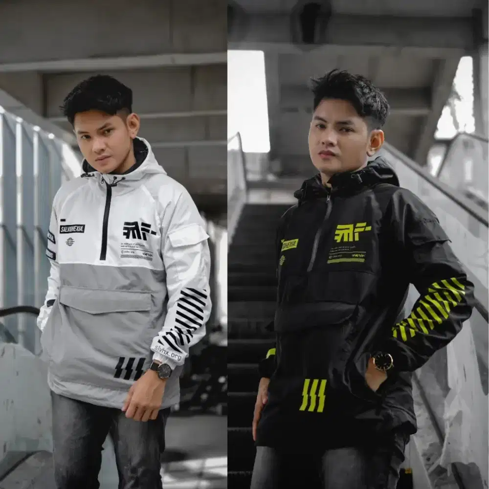 Jaket Parasut Pria Anti air / Jaket Cowok Hoodie / Jaket Motor Pria