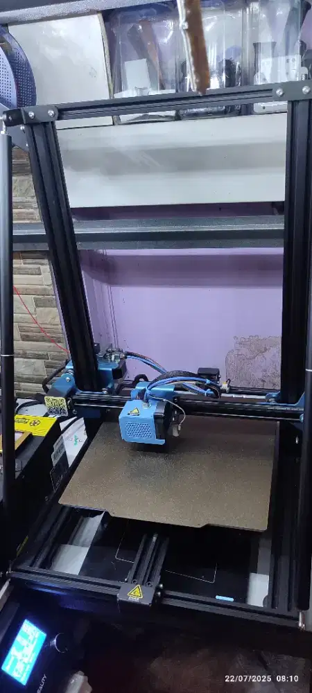 Printer 3D creality ukuran  300x300 CR-10V2 upgrade auto bed sudah PEI