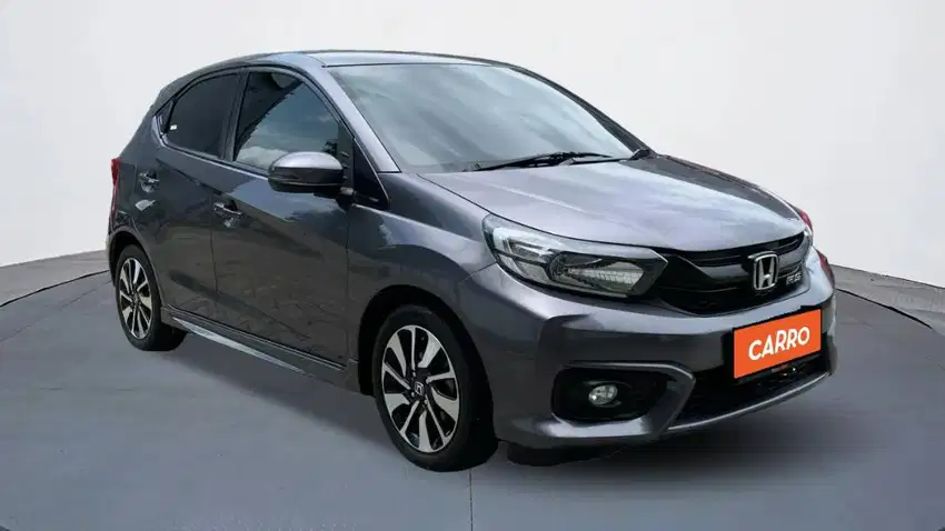 {Nego] Honda Brio RS AT 2021 Abu-abu