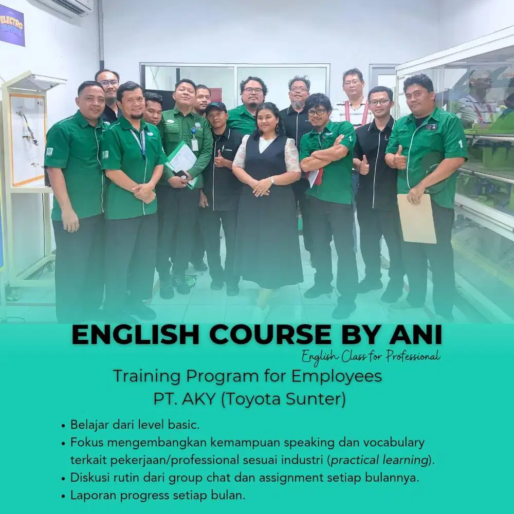 Les Bahasa Inggris Private/Grup