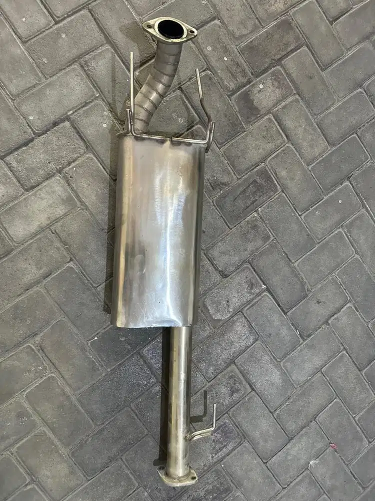 Jual muffler / center pipe innova reborn 2GD tipe silent CUSTOM