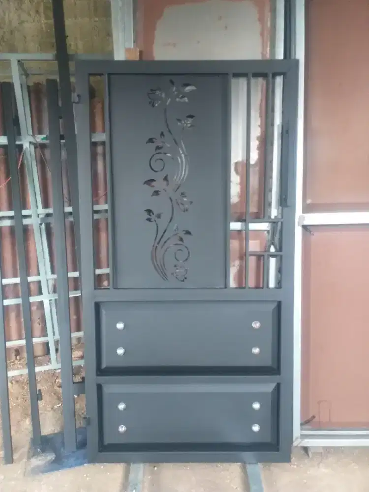 Pagar motip plat bending