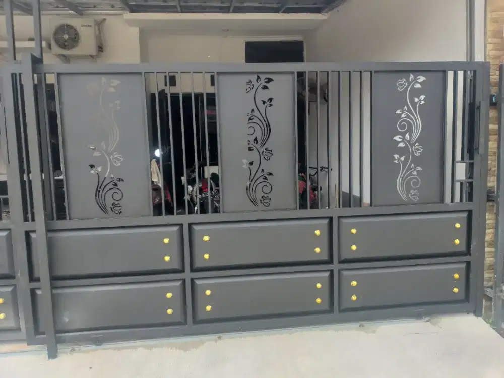 Pagar motip plat bending