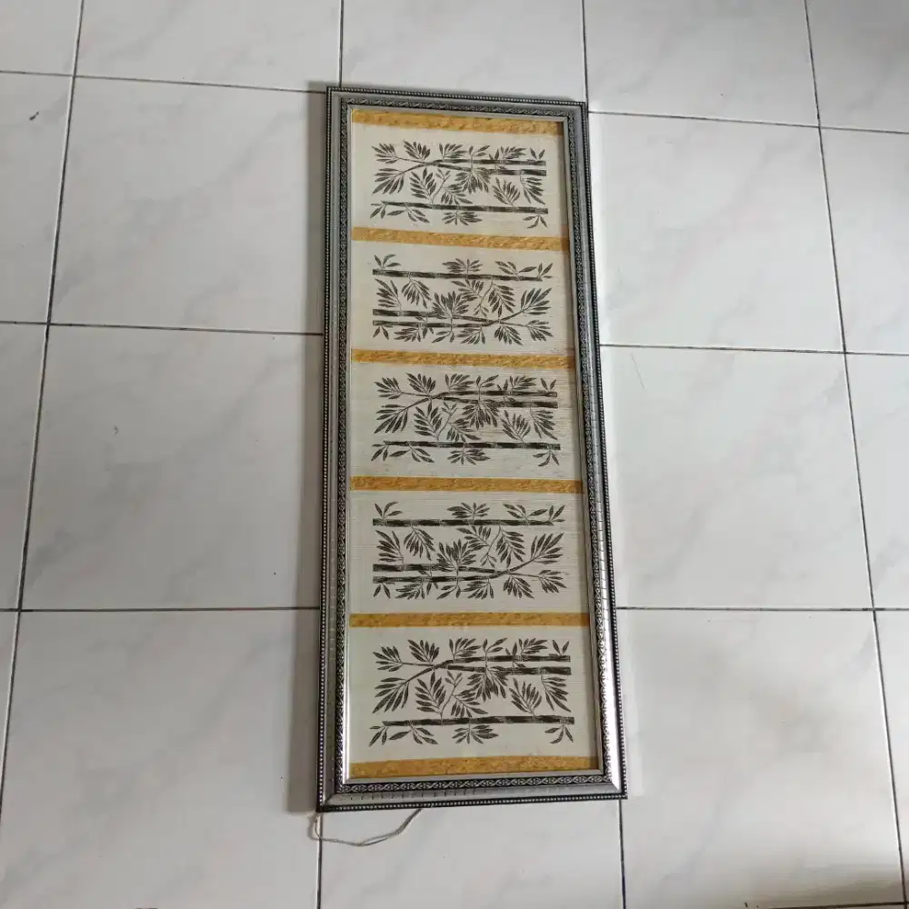 Gambar bambu 40 cm x 100 cm