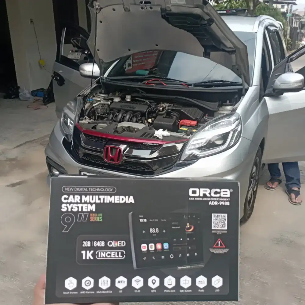 Android lampu LED dascam peredam