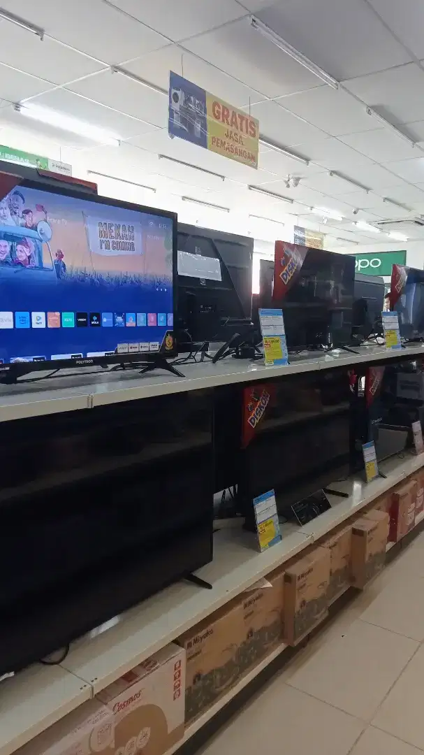 Tv smart google promo tanpa dp cicilan