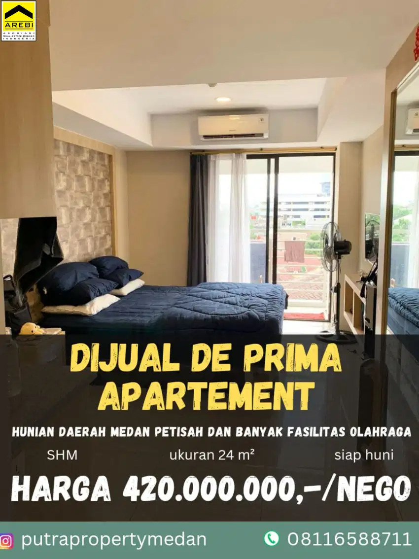 DIJUAL APARTEMENT FULL FURNISHED
