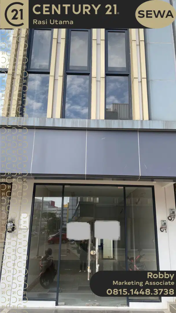 DISEWAKAN RUKO 2 LANTAI DI KOTA WISATA CIBUBUR