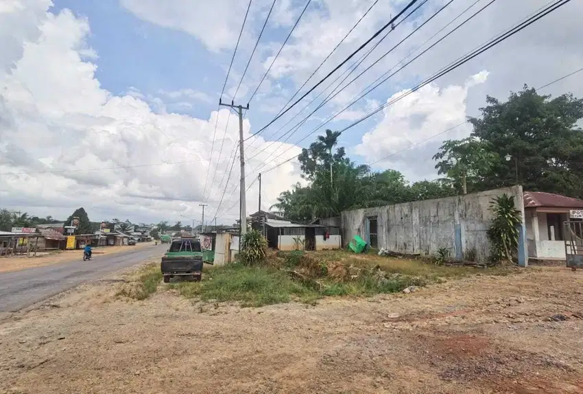 DIJUAL Tanah Pinggir Jalan Raya Kumai Kalimantan Tengah