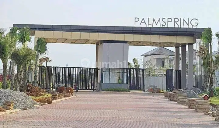 Jual kavling palm spring PIK 2 luas 1000m view danau posisi boulevard
