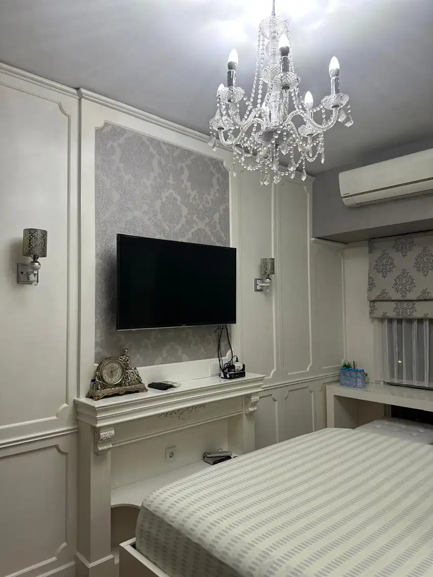 SEWA APARTEMEN STUDIO ORCHARD LANTAI 1 AKSES POOL FULL FURNISH MEWAH