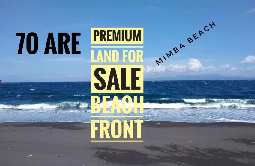 Dijual Tanah  Mimba Beach  Padangbay Karang