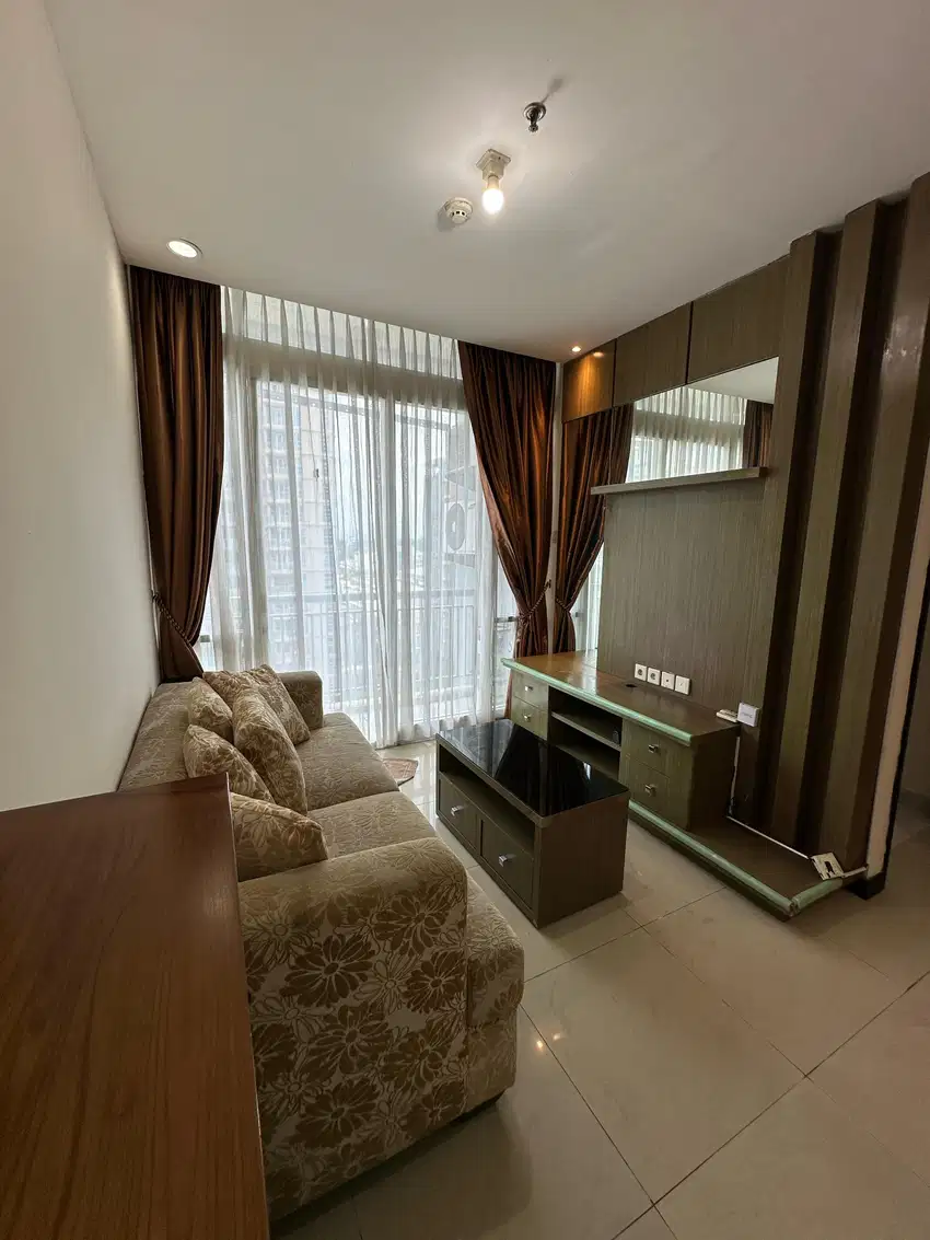 Jual cepat apt cbd pluit 63m 3BR furnish mewah view pool