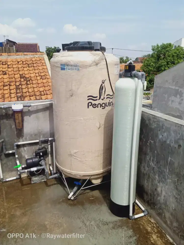 Filter air penjernih air kuning