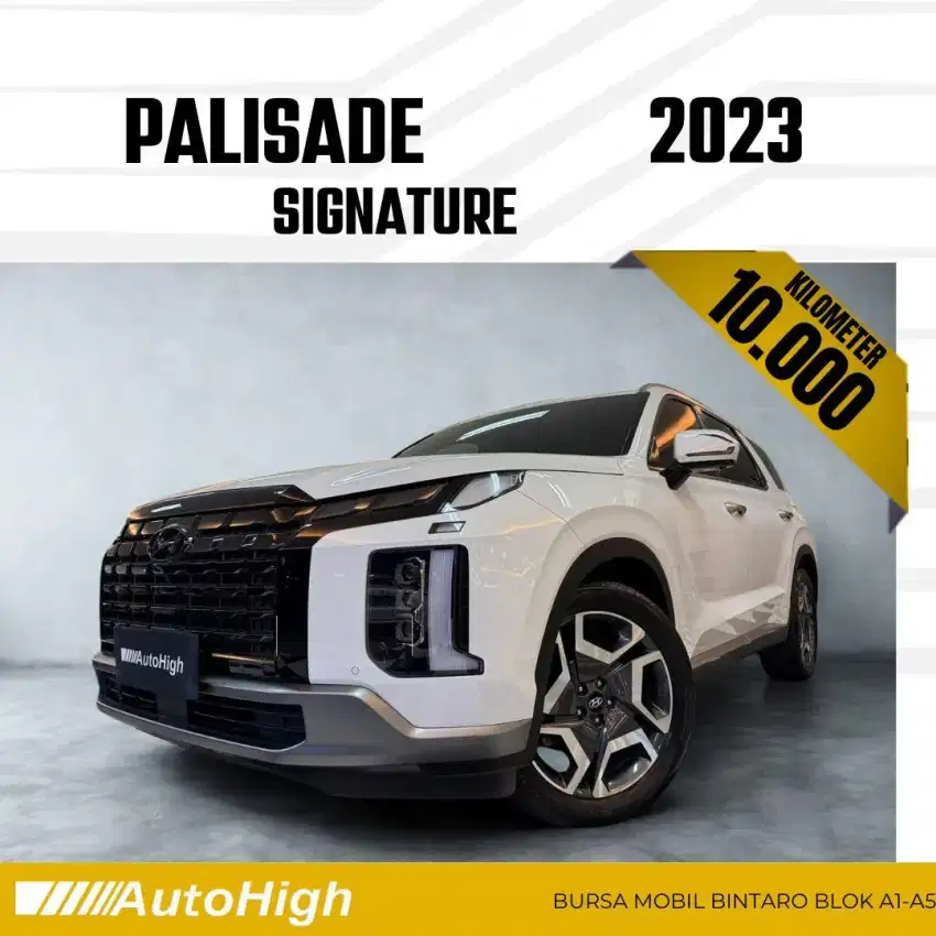DP10% [Km10.000] Palisade Signature 2023 White Reg 2024 #AUTOHIGH