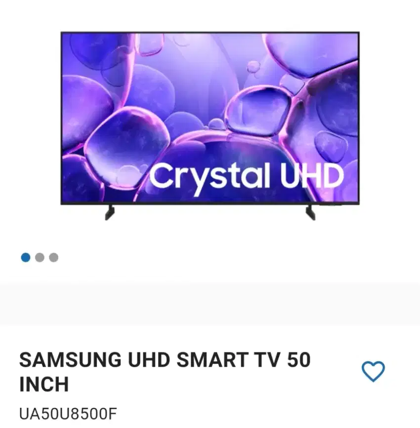 Kredit Samsung Smart TV UA50U8500F Bunga 0%