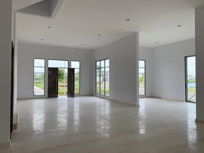 Rumah PIK golf island uk 21x25 hoek special unit view danau bagus