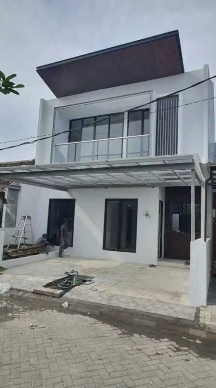 JUAL RUMAH BUKIT PALMA BARU GRESS 2 LANTAI MINIMALIS MURAH